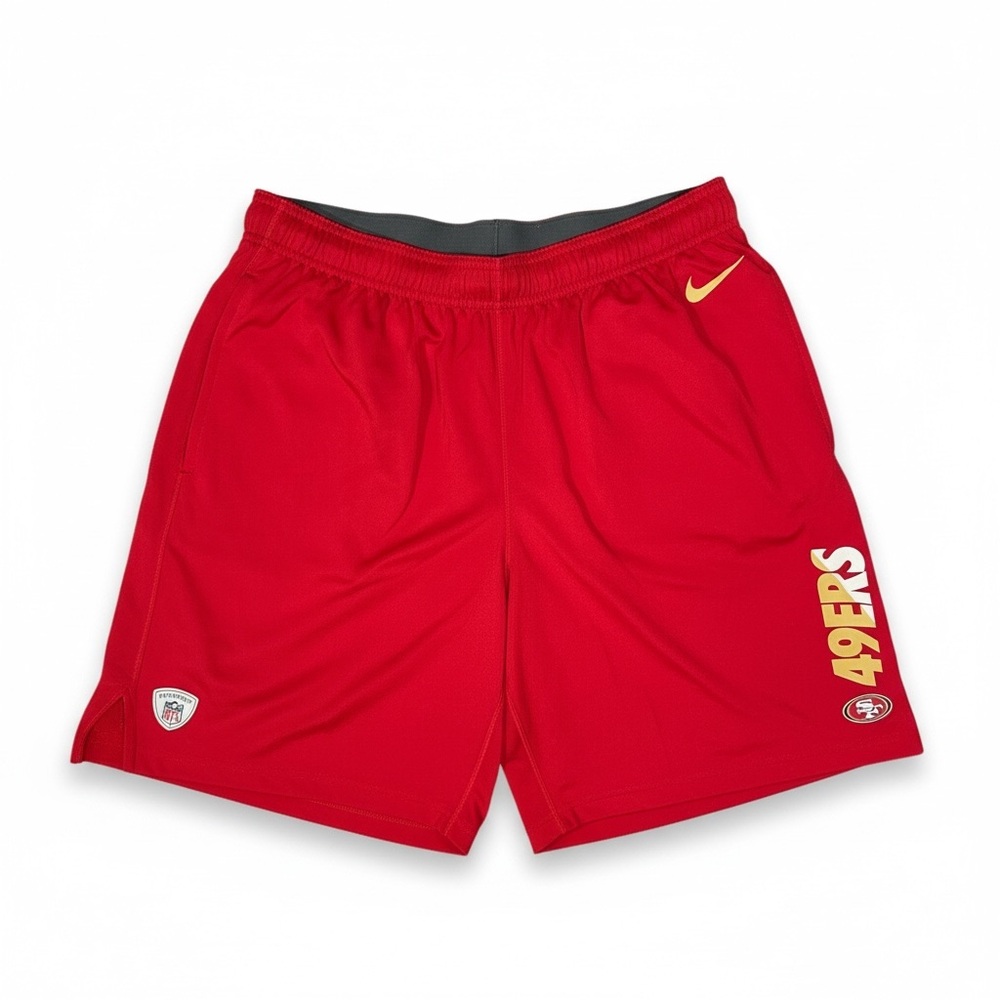 Nike Dri-Fit San Francisco 49ers NFL Training Shorts Men’s Large Red